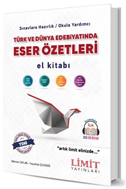 Aktif Öğrenme Yayınları Limit Yayınları Türk ve Dünya Edebiyatında Eser Özetl...