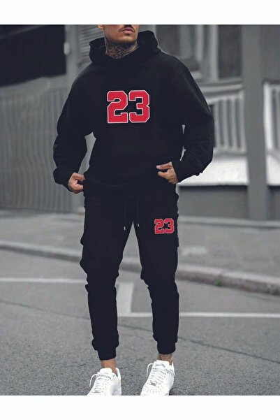 Vestiti Set de trening de iarnă Number 23 Pantaloni hanorac - Hanocă supradim...