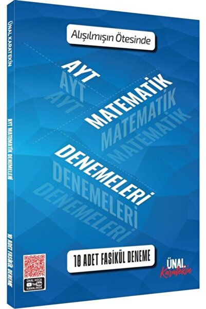 Aktif Öğrenme Yayınları Ünal Karatekin AYT Matematik 10 Adet Fasikül Deneme