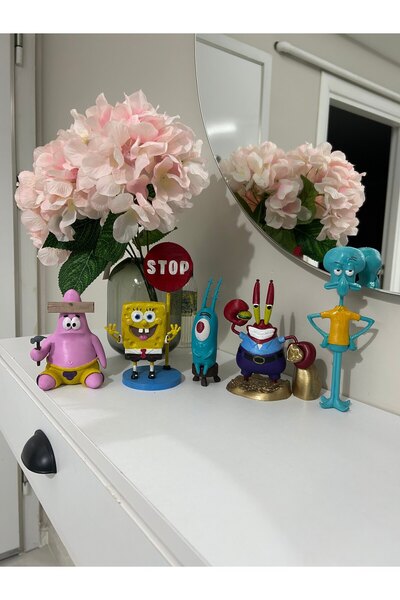 rabiskoile3d Süngerbob Plankton Bay Yengeç Squidward Patrick Bikini Kasabası ...