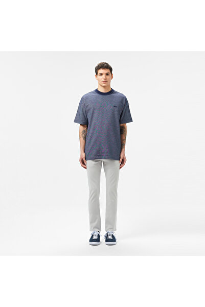Lacoste Erkek Slim Fit Gri Jean Pantolon