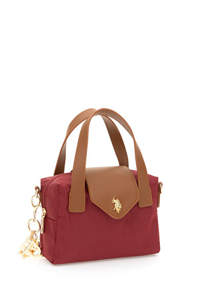 U.S. Polo Assn. Kadın Bordo Kapitone Çapraz Çanta 50317772-VR014