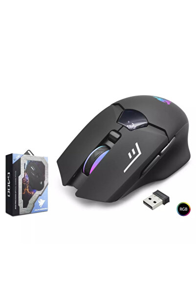 İMEXTECH G400 Bluetooth Oyuncu Mouse Type-C Port Şarjlı + Led Ekran Rgb 1600D...
