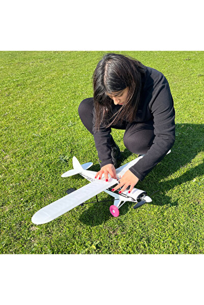 Craycle RC Model Uçak - CraycleCub 1000mm Geniş Kanatlı Eğitim ve Keşif Uçağı Gövde Kiti