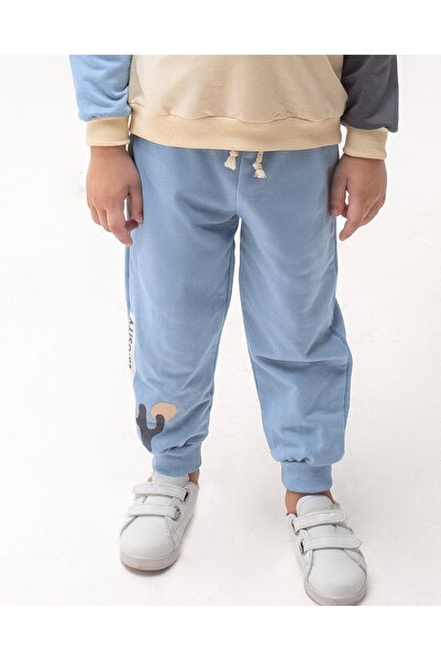 ADDA Cotton Adventure Printed Cycling Collar Tracksuit 2-Piece Boy's Set