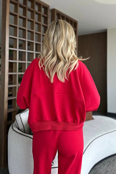 Laluvia Kırmızı Nora Eşofman Takımı - 8001