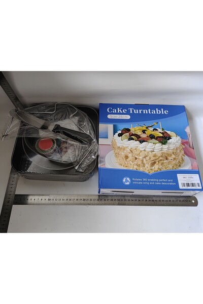 Flippy Set of 216 Baking Pieces for Cakes, Flippy, Multicolor