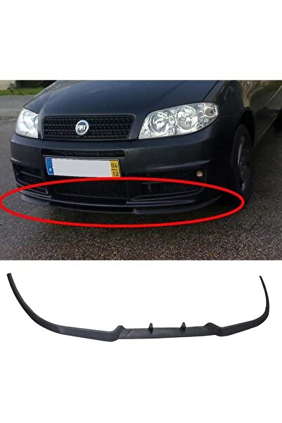 HasAkman Fiat Punto 188 Ön Lip Mat Siyah Ön Tampon Lip