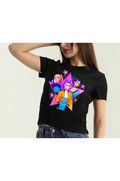 amazoondesing Μπλουζάκι για κορίτσια με στάμπα Huntrix Limited Editions