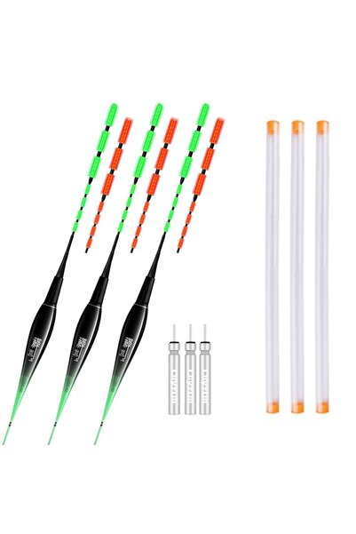 Hipolar Set 3 buc Pluta de Pescuit 2.1g, Inteligenta cu Led si Senzor, Schimb...