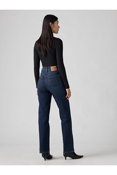 Levi's RİBCAGE KADIN LACİVERT JEAN KOT PANTOLON 001TG-0007