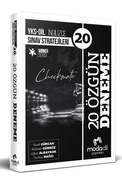 Bi bigelio Modadil Yayınları YKSDİL İngilizce Sınav Stratejileri 20 Özgün Deneme