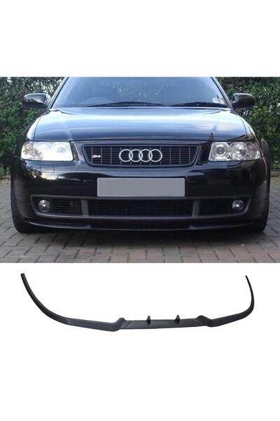 HasAkman Audi A3 8L S3 Ön Lip Mat Siyah Ön Tampon Lip 1996 - 2003