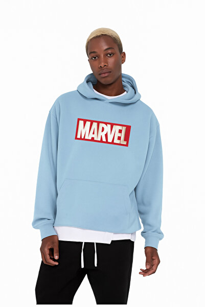 BENROMA 3 Yarn Combed Cotton Printed Hooded Sweatshirt