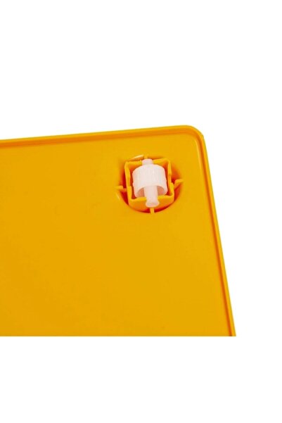 Genel Markalar 50 Litre Tekerlekli Çok Amaçlı Saklama Kutusu, Ekru, Dayanıklı ve Pratik Kullanım