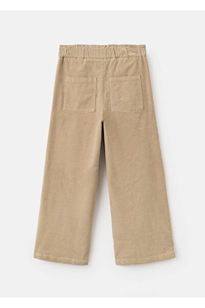 MANGO Kids Pamuklu culotte pantolon
