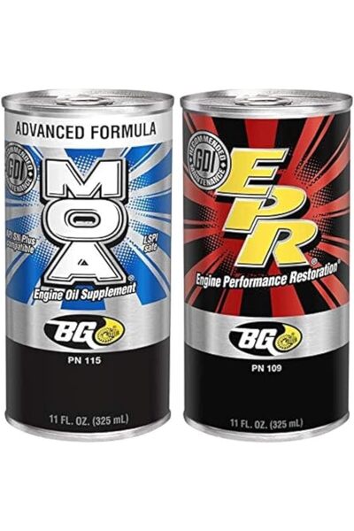 BGBG منظف ومحسن أداء المحرك من BG EPR + MOA