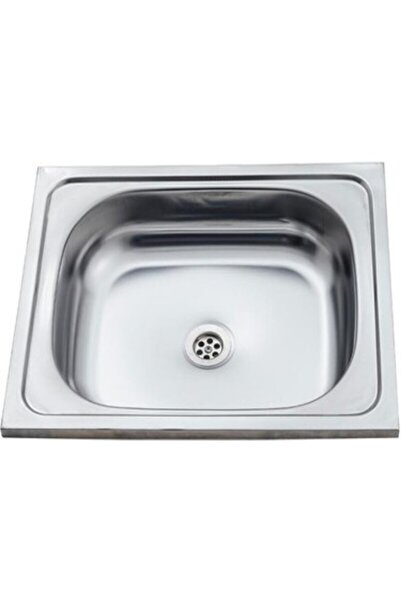 SİNKON 40x50 Layon Eviye Mutfak İçin Uyumlu Değildir Krom Evye