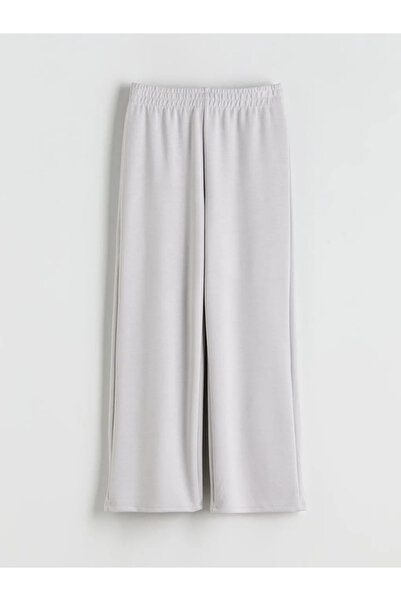 LC Waikiki Lcw Kids Gray Crew Neck Printed Girl's Set