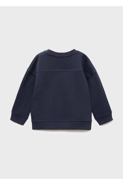 MANGO Baby İşlemeli desenli sweatshirt