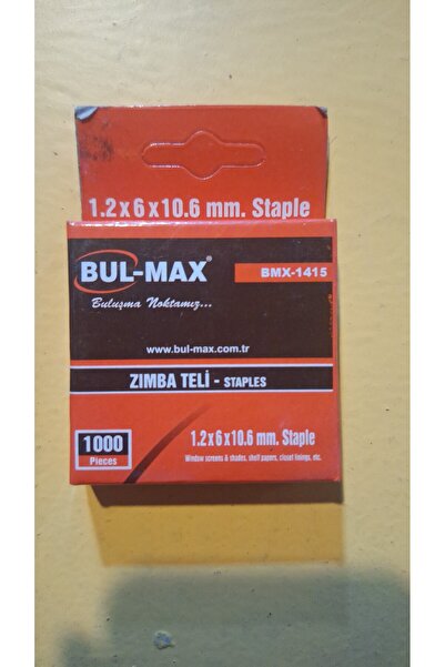 abnturk Zımba teli - 1,.2mmx6mmx10.6mm havalı zımba tabancası teli