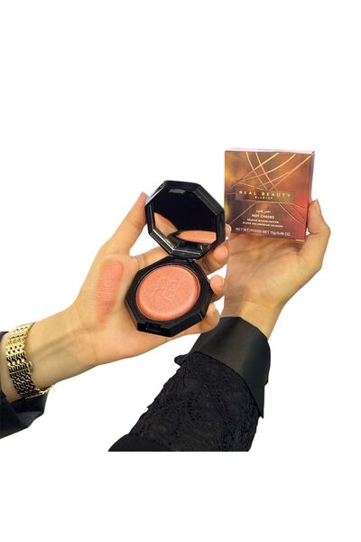 real beauty أحمر خدود بلاشر BAKD PEACH من ريل بيوتي