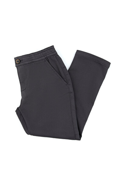 U.S. Polo Assn. بنطلون قماش رمادي للأولاد 50311576-VR024
