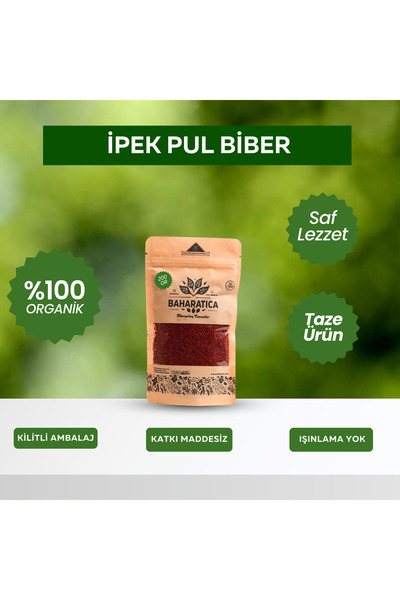 İpek özel pul biber lüx yeni mahsül 200 g