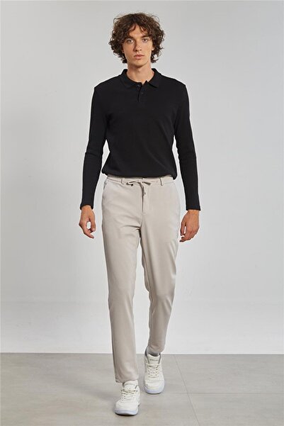 BARRELS AND OIL Fleto Cep Jogger Pantolon - Taş