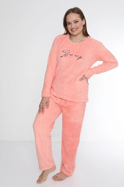 LXL Women's Plush Pajama Set Double Set