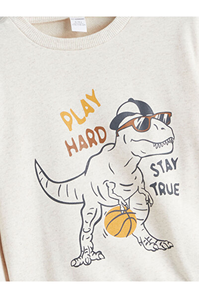 LC Waikiki Sparkling Selections from Shining Store | Crew Neck Printed Boys' Sweatshirt and Sweatpants…