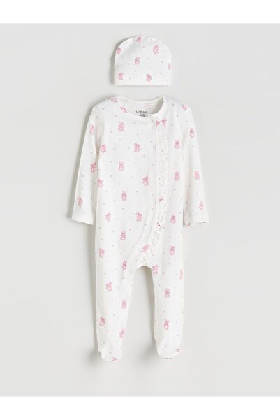 LC Waikiki Lcw Baby Printed Baby Girl Romper