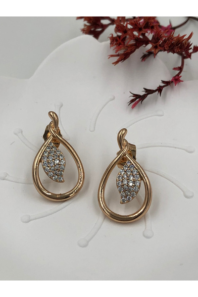 fmaccessoriess Women's Earrings Stainless Steel Color and Size Are Designed in the Description Images Are from the Brand Fmaccesori̇es