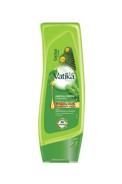 Vatika بلسم طبيعي للتحكم في تساقط الشعر مع الصبار والجرجير للشعر الضعيف 400 مل