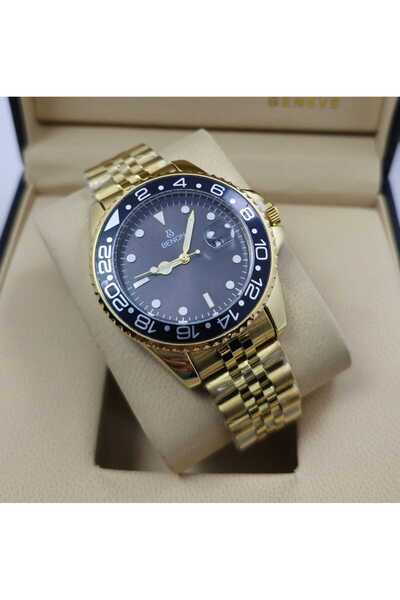 KH Elegant Rolex-style watch with accessories