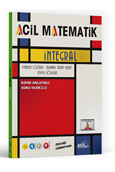 Acil Yayınları Acil Matematik AYT İntegral Konu Anlatımlı Soru Fasikülü