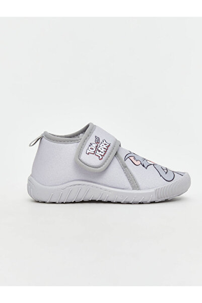 LC Waikiki Gray Printed Baby Boy Panduf