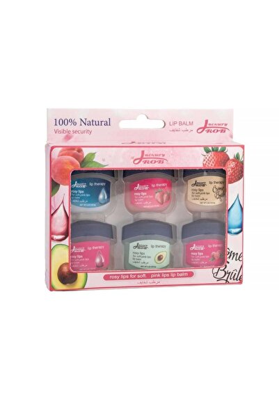 Beauty دروب بيوتي مرطب شفاه 6 حبات