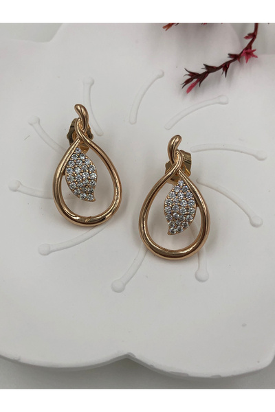 fmaccessoriess Women's Earrings Stainless Steel Color and Size Are Designed in the Description Images Are from the Brand Fmaccesori̇es