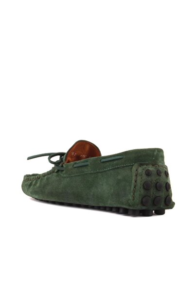 SailLakers - Green Suede Men's Loafer 101-3791-11169