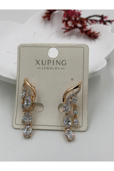 fmaccessoriess Women's Earrings Stainless Steel Color and Size Are Designed in the Description Images Are from the Brand Fmaccesori̇es