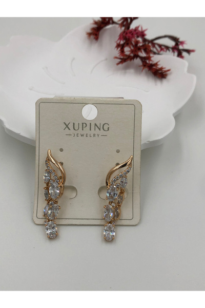 fmaccessoriess Women's Earrings Stainless Steel Color and Size Are Designed in the Description Images Are from the Brand Fmaccesori̇es