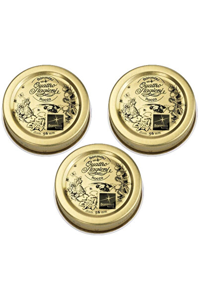 BORMIOLI Set 3 capace Quatro Stagioni, 5.6 cm, aluminiu, Maro