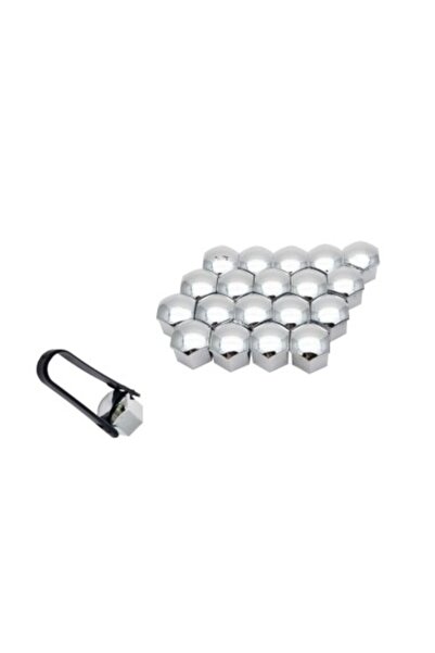 Mega Drive Set of 20 Chrome Bolt Covers 17 MM + Mega Drive Pliers