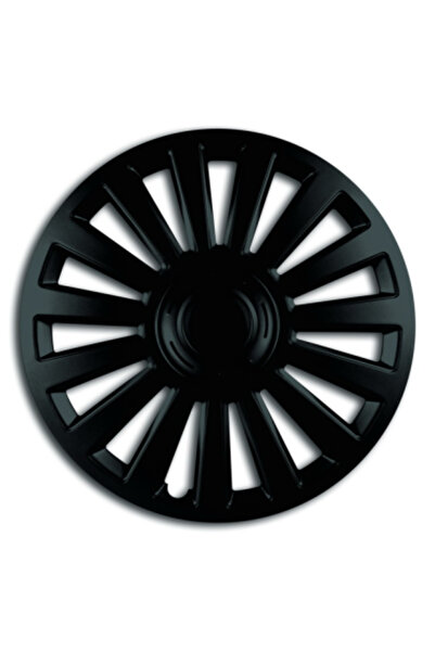 Mega Drive Set of 15" Black Luxury Wheel Covers, 4pcs, Mega drive