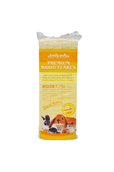 Emili رقائق خشب ممتازة للحيوانات الأليفة برائحة الليمون من إيميلي - 7.75 لتر