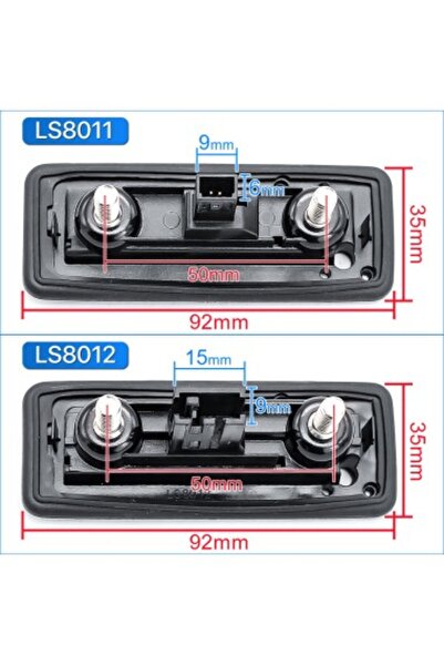Audi HD rear view camera, 170 degree angle with StarLight Night Vision for A1 (2011 - 2018)