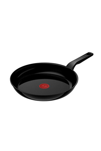 TEFAL Tigaie C4320423, ceramica, 24 cm, Negru