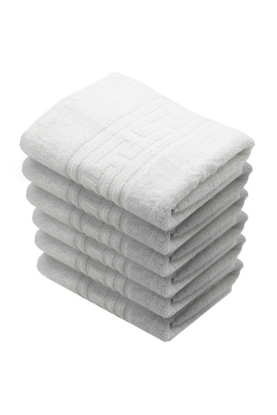 Lenjeria Pufoasa Set of 6 Hotel Face Towels Royal Line Somnart