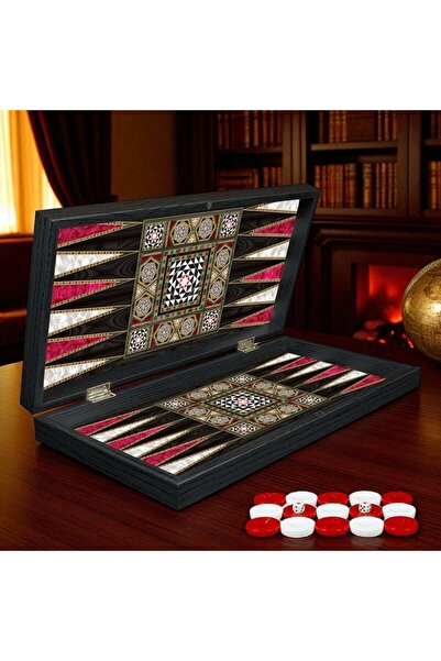 Kuzey Tacı طاولة لعبة الطاولة الفاخرة المطرزة - مجموعة بريستيج لكبار الشخصيات